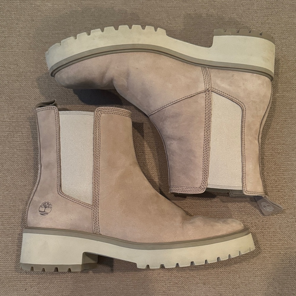 Timberland Women's Beige Ankle Boots